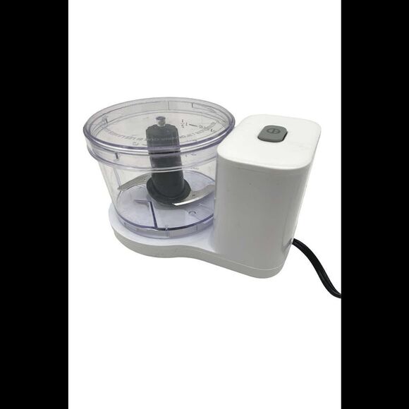 Cook's Essentials Mini One-Touch 2-Cup Food Chopper White - Picture 1 of 1